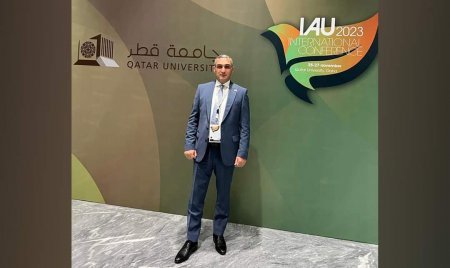 MDU Qətərdə Beynəlxalq Universitetlər Assosiasiyasının Baş Konfransında təmsil olunub - FOTO MDU Qətərdə Beynəlxalq Universitetlər Assosiasiyasının Baş Konfransında təmsil olunub - FOTO
