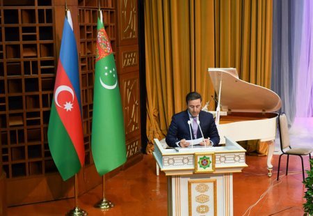 Aşqabadda “Heydər Əliyev - Azərbaycan və Türkmənistan qardaşlığı” adlı tədbir keçirilib - FOTO