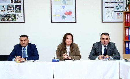 BŞTİ məktəb direktorları ilə görüş keçirib BŞTİ məktəb direktorları ilə görüş keçirib