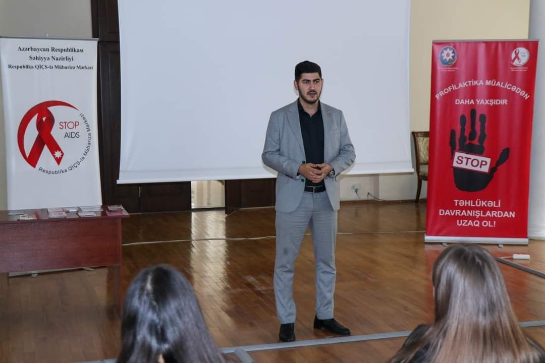 AzTU-da “Sağlam gənclik – sağlam gələcək” adlı maarifləndirmə aksiyası keçirilib AzTU-da “Sağlam gənclik – sağlam gələcək” adlı maarifləndirmə aksiyası keçirilib