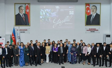 BMU-da Mədəniyyət və İncəsənət Universitetinin 100 illiyi təntənəli şəkildə qeyd olunib - FOTO BMU-da Mədəniyyət və İncəsənət Universitetinin 100 illiyi təntənəli şəkildə qeyd olunib - FOTO