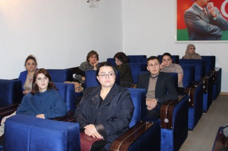 MDU-da “Elmi məqalələrin dərci üçün jurnal seçimi” mövzusunda seminar keçirilib