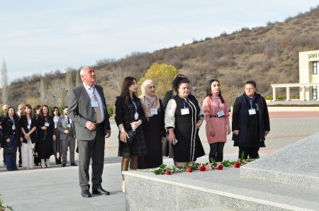 Şəkidə konfrans: “Regionlarda elmin inkişaf strategiyası Heydər Əliyev zəkasının işığında” - FOTO