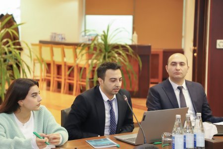Mərkəzi Bankda media nümayəndələri üçün növbəti təlim keçirilib - FOTO