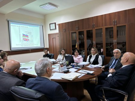 Qafqazşünaslıq İnstitutu 2023-cü il üzrə hesabatını təqdim edib - FOTO Qafqazşünaslıq İnstitutu 2023-cü il üzrə hesabatını təqdim edib - FOTO