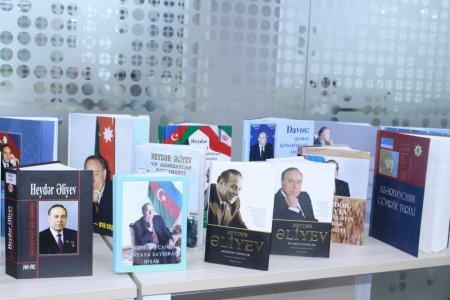 “Heydər Əliyev nəşrlərdə” adlı kitab sərgisi təşkil olunub - FOTO