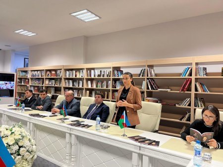MEK-də şəhid Elşən Müslümova həsr olunmuş kitabın təqdimatı keçirilib - FOTO MEK-də şəhid Elşən Müslümova həsr olunmuş kitabın təqdimatı keçirilib - FOTO