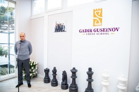 100-dən çox uşağın şahmatla məşğul ola biləcəyi şahmat məktəbi istifadəyə verilib - FOTO