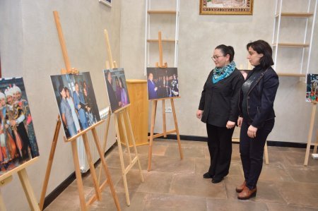 Şamaxıda “Heydər Əliyev və mədəniyyət” adlı sərgi keçirilib - FOTO