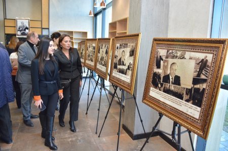 Şamaxıda “Heydər Əliyev və mədəniyyət” adlı sərgi keçirilib - FOTO