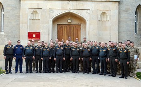 Hərbi İdarəetmə İnstitutunda buraxılış mərasimi keçirilib