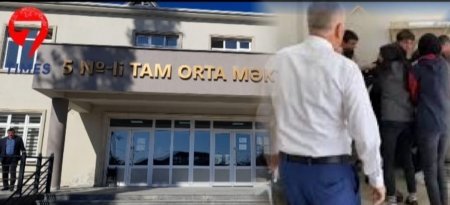 Kafedra müdiri məktəblilərə gərgin anlar yaşatdı – Xaçmazda baş verən ŞOK hadisə