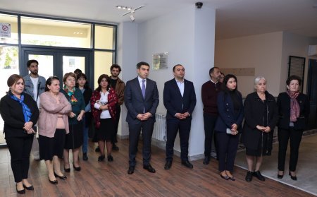 Memarlıq fakültəsinin şəhid məzunu Ramil Ağayevin xatirəsi əbədiləşdirilib