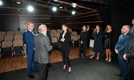 Birinci vitse-prezident Mehriban Əliyeva Azərbaycan Dövlət Pantomim Teatrında olub