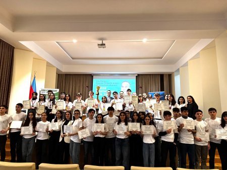 Azərbaycan Memarlıq və İnşaat Universiteti və EDU Company Təhsil Şirkətinin birgə təşkilatçılığı ilə “Xəmsə” Bilik Yarışı Keçirilib