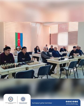 ATİAHİ Ümummilli Lider Heydər Əliyevin anadan olmasının 102-ci ildönümünə həsr olunmuş şahmat yarışları keçirilib
