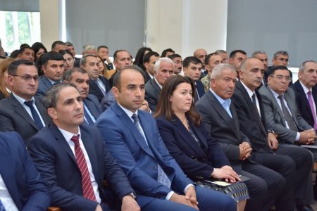 Dağlıq Şirvan Regional Təhsil İdarəsi Ulu Öndər Heydər Əliyevin anadan olmasının 102-ci ildönümünə həsr olunmuş tədbir keçirdi