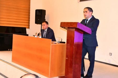Dağlıq Şirvan Regional Təhsil İdarəsi Ağsu rayonunda təhsil işçiləri ilə görüş keçirdi