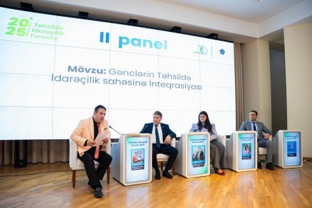 Təhsildə İdarəçilik Forumu-2025 Bakıda