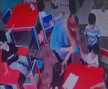 Bağçada uşağı vuran müəllim işdən QOVULDU 