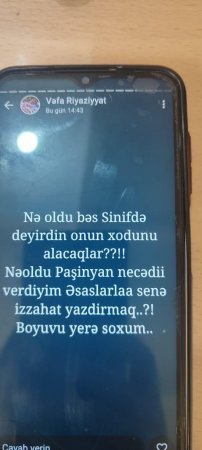 Xırdalan 2 saylı məktəbin müəllimi Vəfa Həziyevanın ŞOK SƏS YAZISI YAYILDI - VİDEO